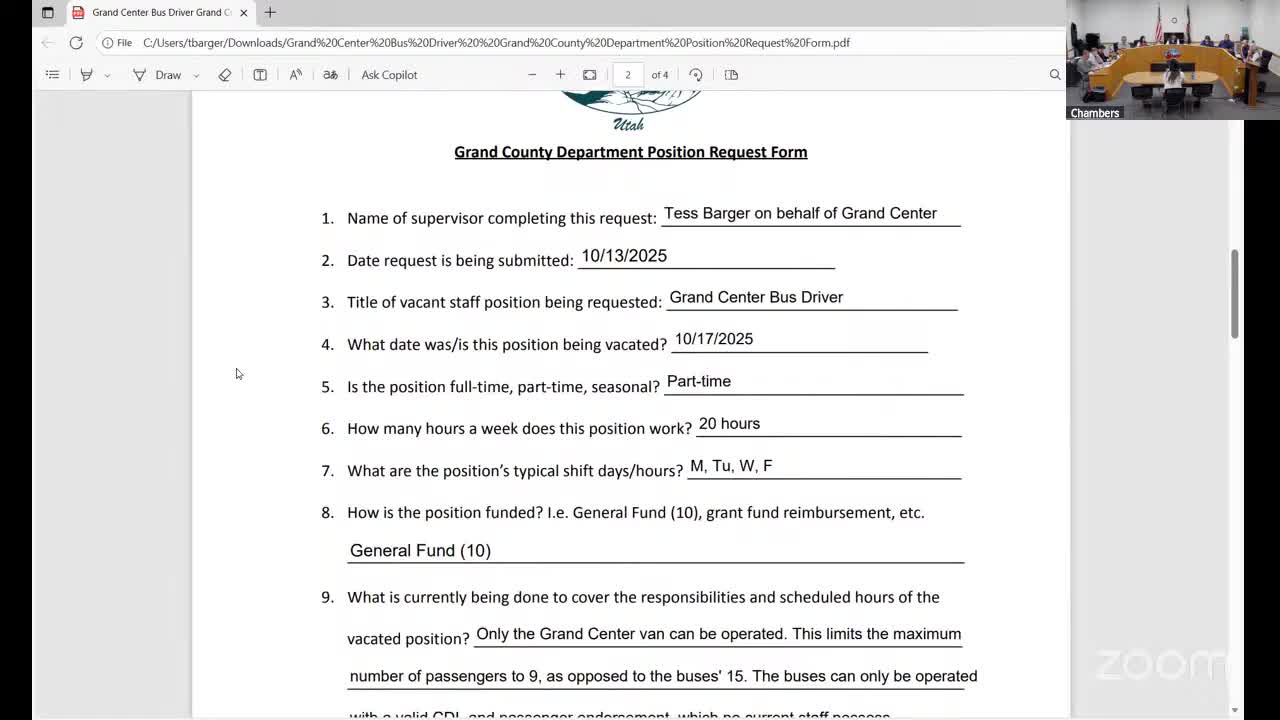 Grand County approves three backfill hires, hears 2.8% COLA proposal