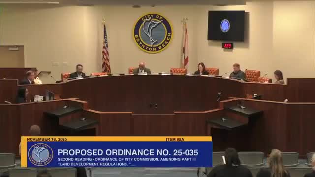 Boynton Beach commission approves several charter and ordinance measures, then delays certification of some to review timing
