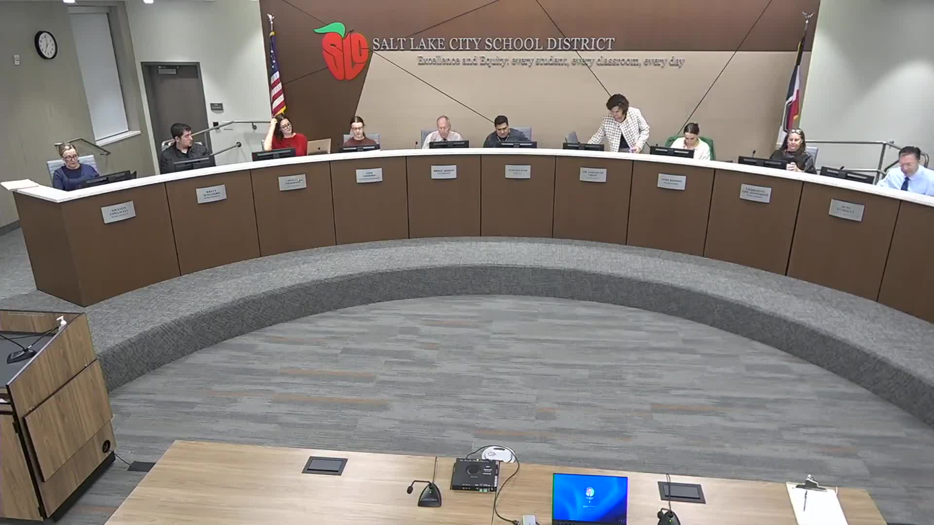 Parents, students and teachers urge board not to close Innovations High School at time-certain hearing