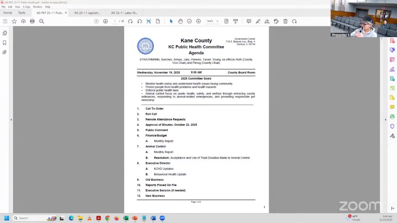 Geneva resident criticizes ICE enforcement at Kane County meeting and urges commissioner to resign