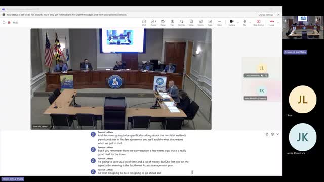 La Plata council authorizes Mead & Hunt contract to advance Southwest Access Management Plan