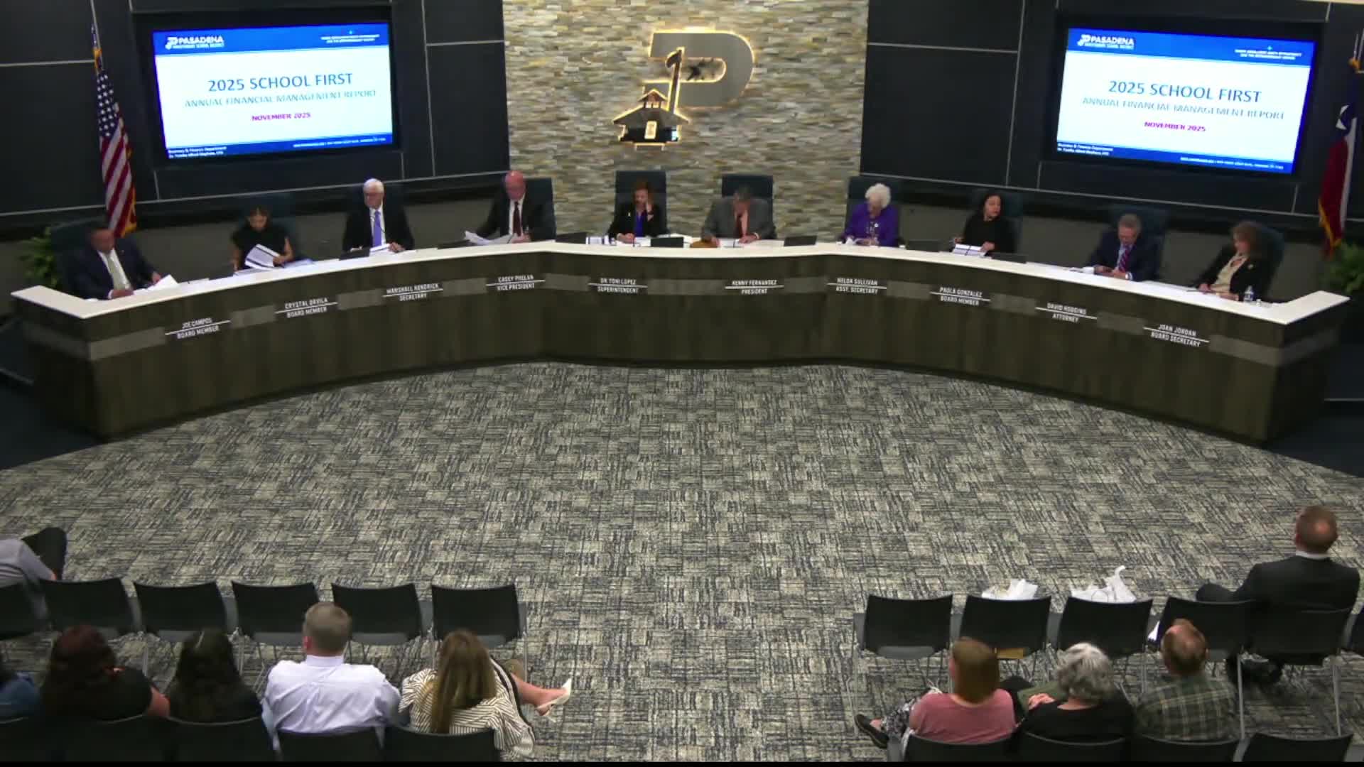 Pasadena ISD reports 'Superior Achievement' on School FIRST; auditors issue clean opinion