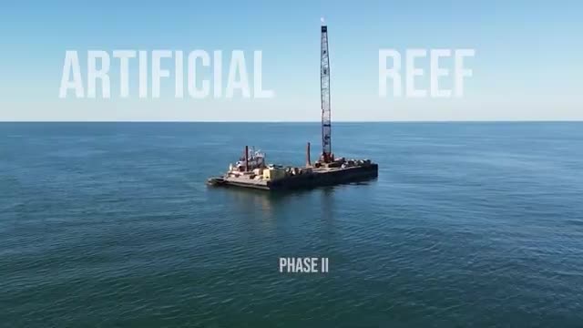 Citrus County deploys three-part artificial reef offshore using RESTORE funds