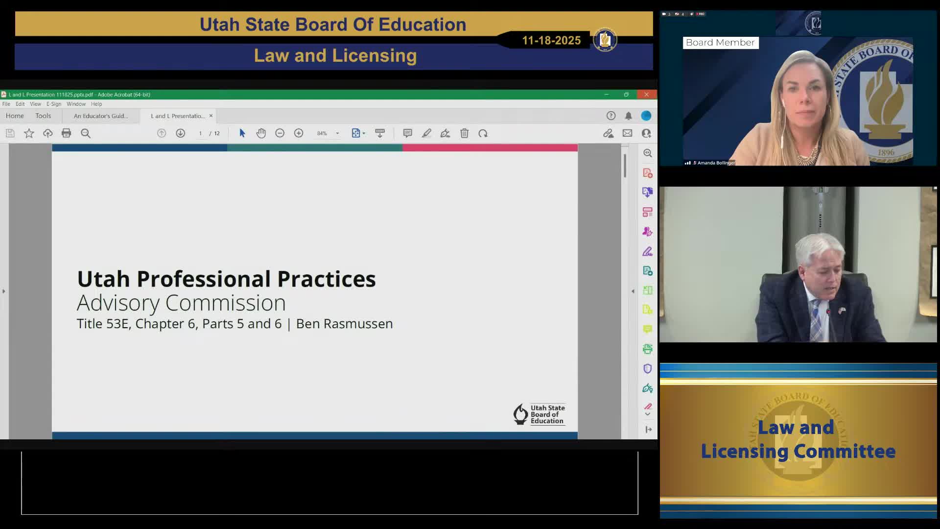 Board committee questions UPAC intake, notice and data as referrals spike