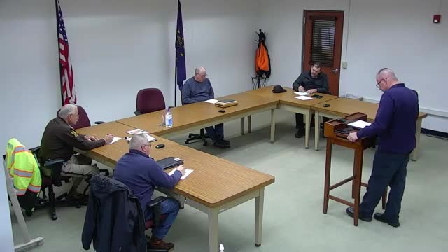 Board keeps 2026 meeting schedule, shares Thanksgiving dinner invite and uniform donation