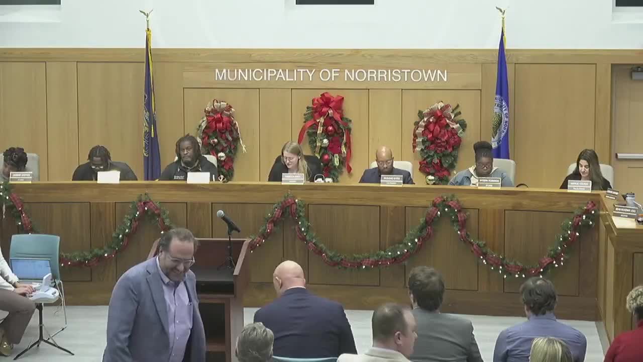 Norristown hears master‑plan conditional‑use for Preserve at Stoney Creek; developers, experts defend stormwater, jobs and fiscal case