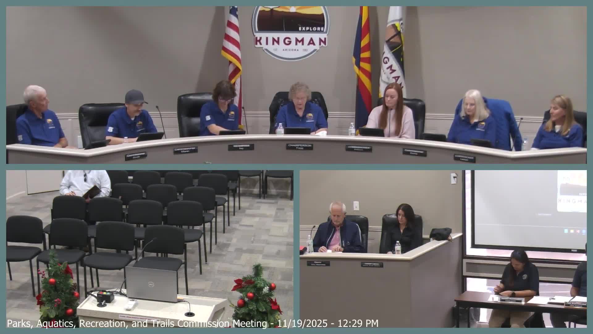 Commission approves option to fund playground upgrades and Grandview Pool slide and climbing wall