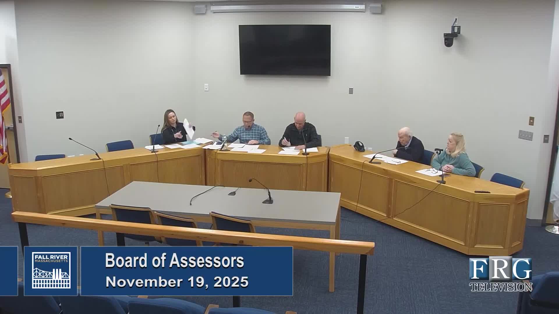 Fall River City board approves four fiscal-26 statutory exemptions, advances routine business
