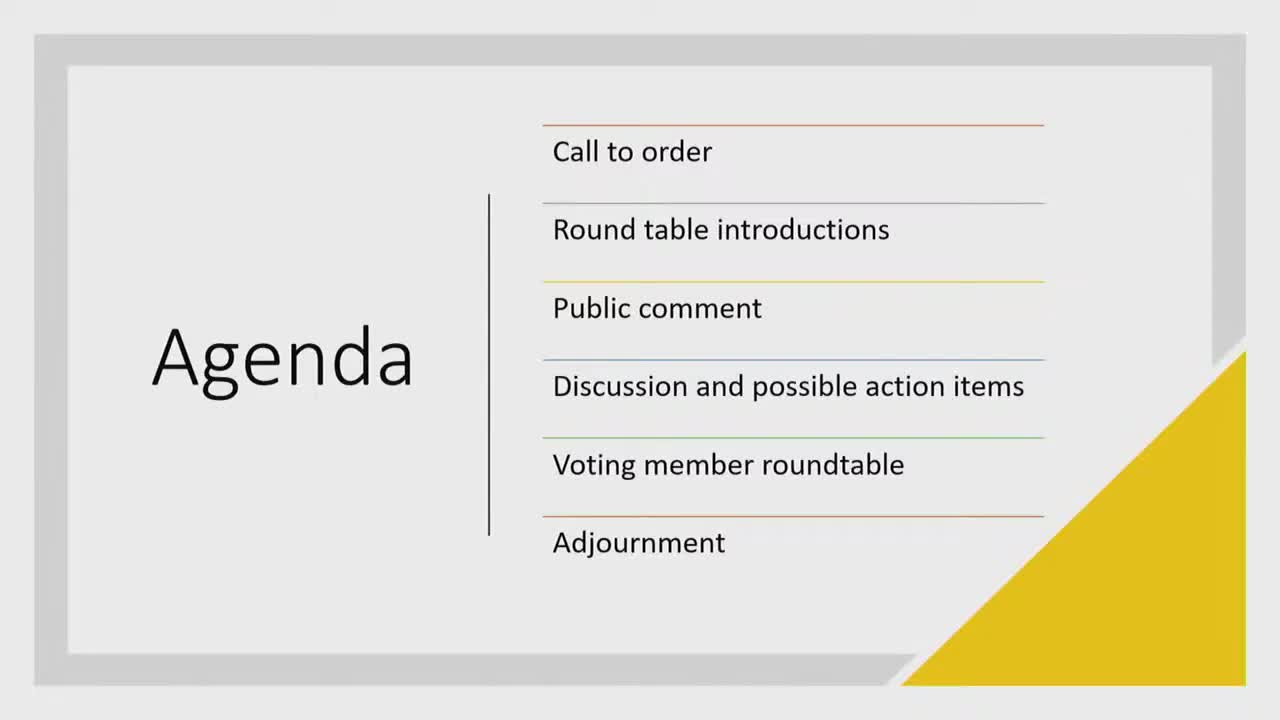 Votes at a glance: Tulare County Task Force approves minutes, membership slate and cancelation of Dec. meeting