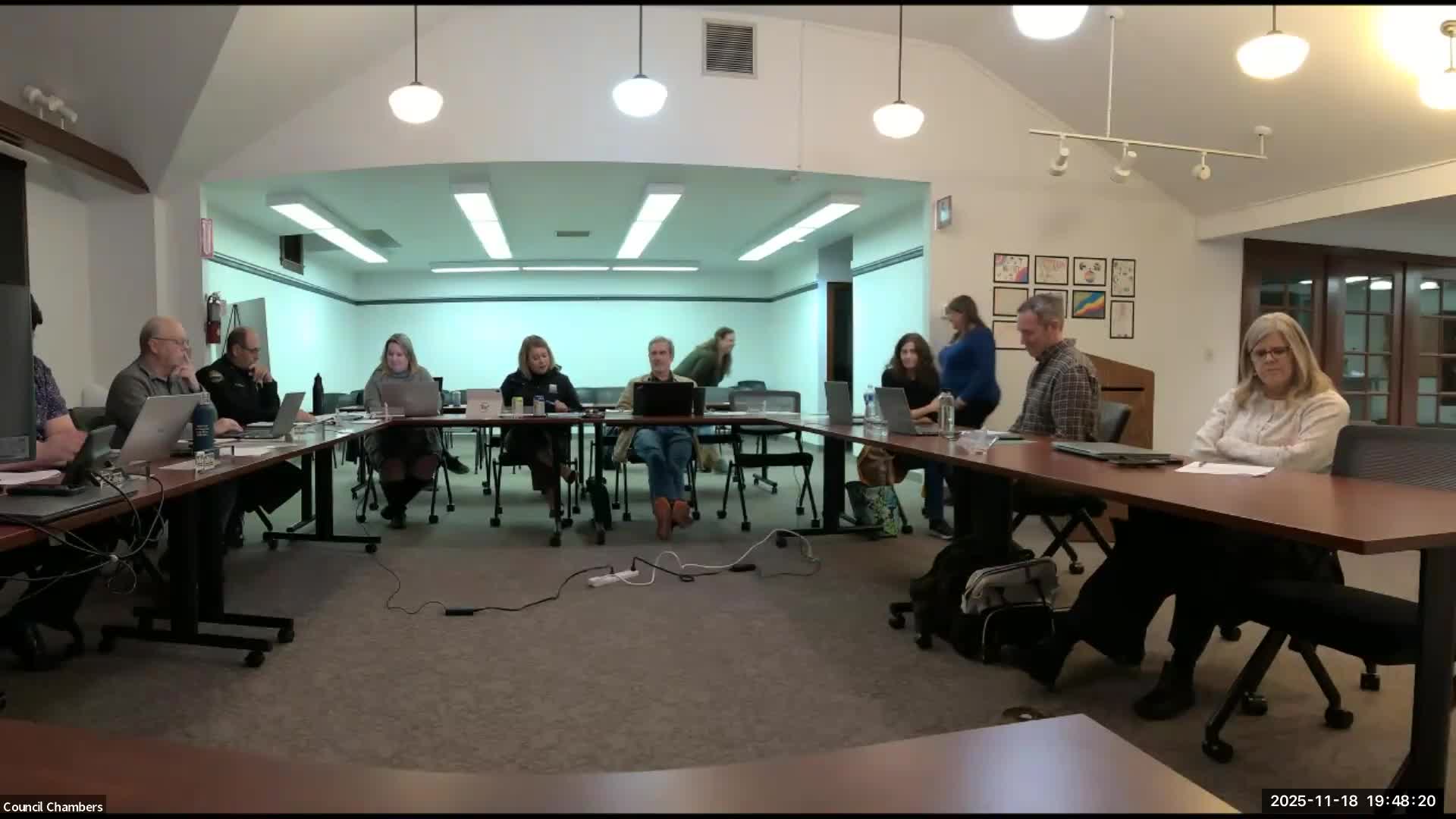 Police chief asks council to pursue state public‑safety grant to add co‑responder and four officers