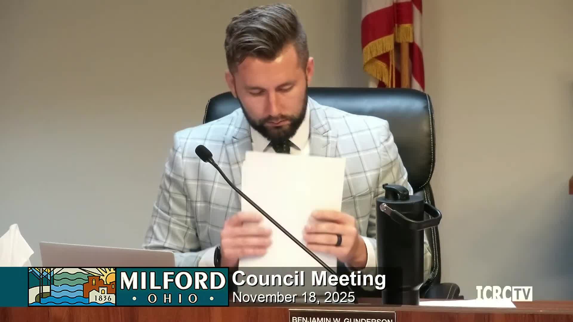 Police, fire chiefs report training, community events and new 'blue envelope' program