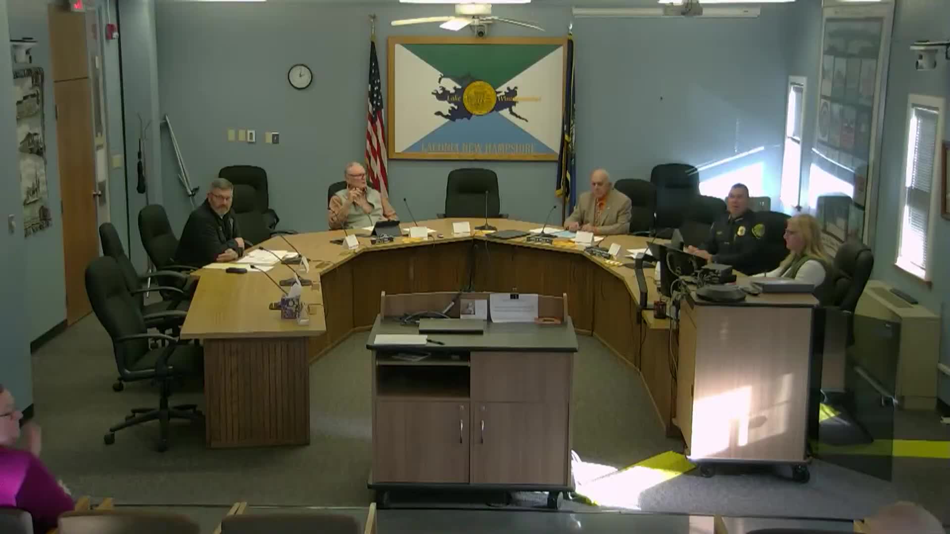 Laconia Police Commission swears in new officer; minutes approved