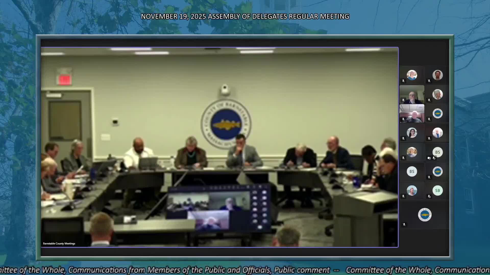 Assembly approves amended Regional Policy Plan after public hearing; postponement motion fails