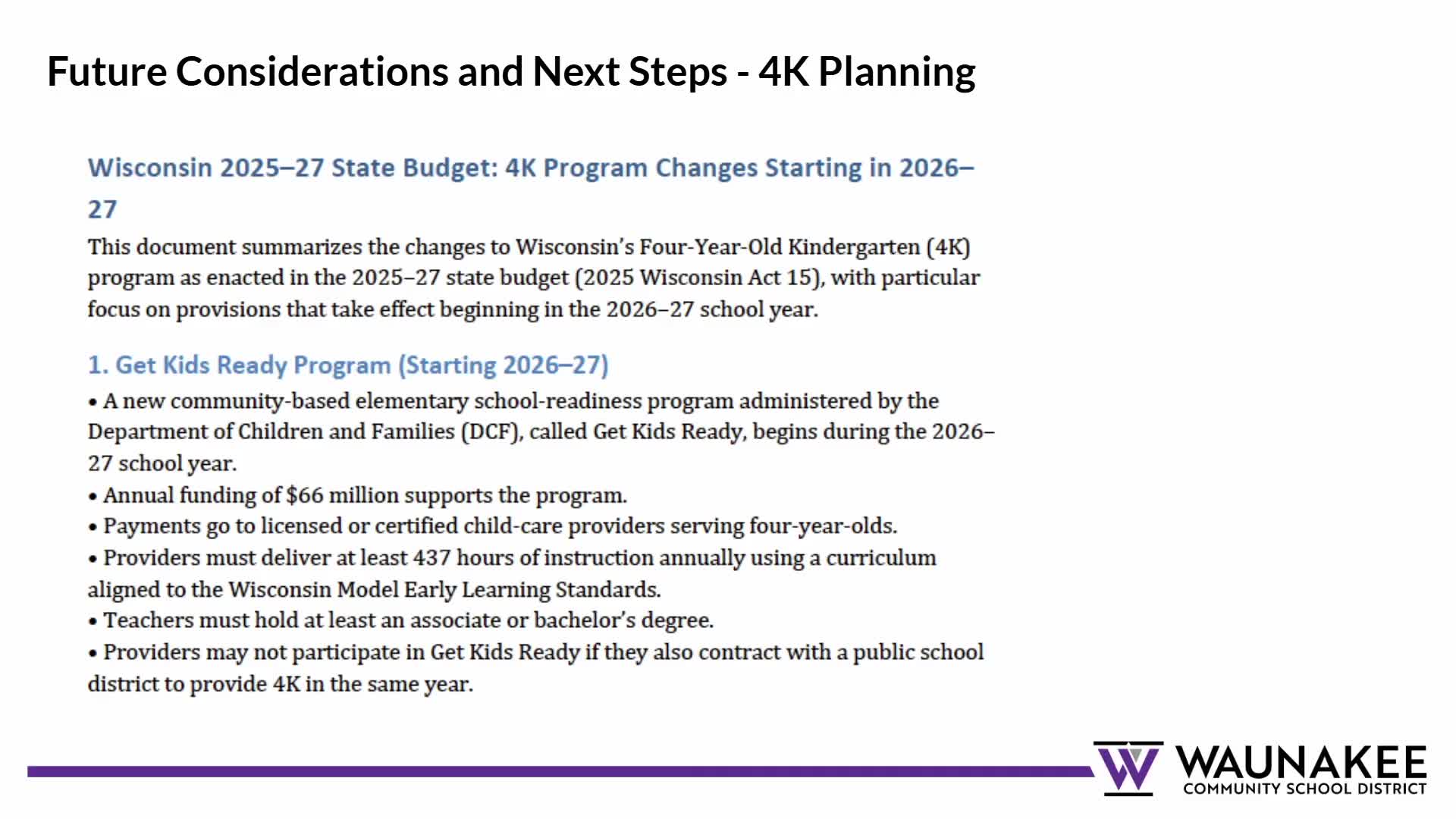 State's Get Kids Ready program forces 4K partners to choose; district weighs contract offers