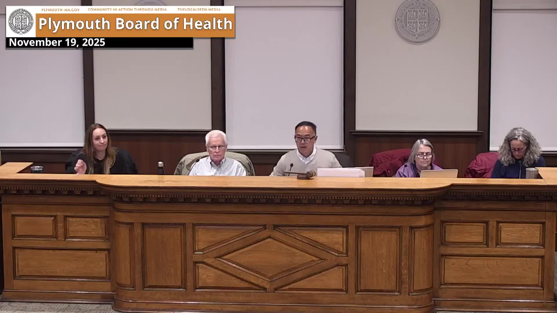 Plymouth Board of Health unanimously approves three septic variances