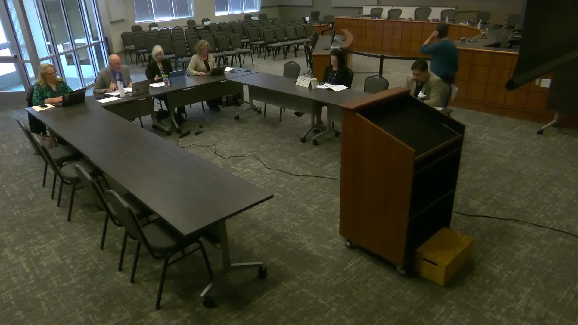 Board committee splits family engagement and partnerships into two policies, advances both to first reading