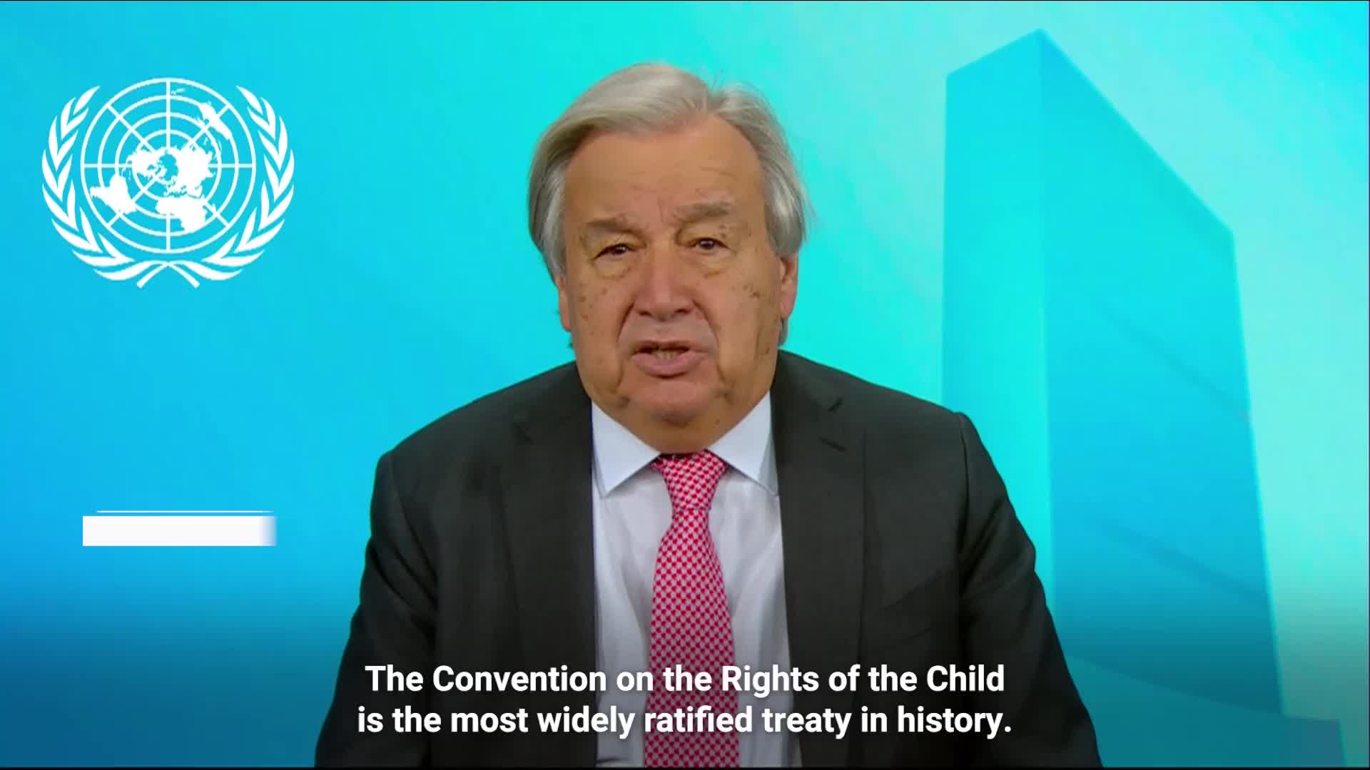 Speaker marks anniversary of Convention on the Rights of the Child, warns rights are under attack