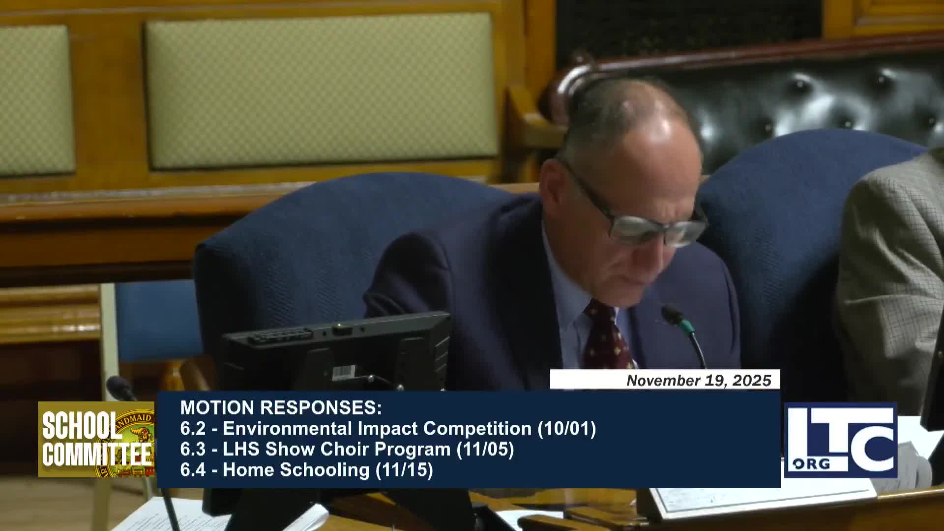 Committee discusses rise in home‑schooling; district says numbers mirror a national trend and offers reporting follow‑up