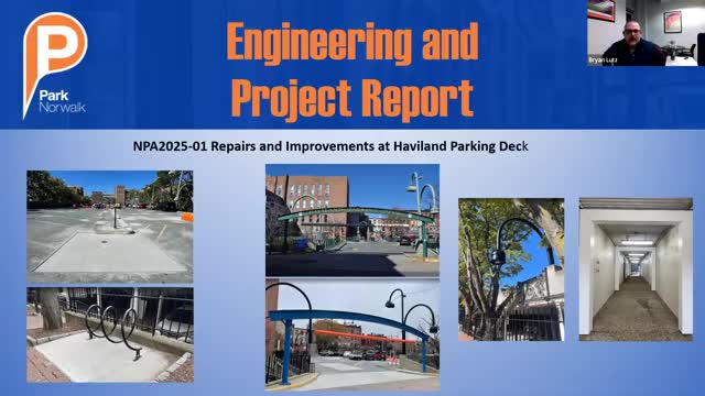 Norwalk Parking Authority says Haviland deck repairs nearly complete; Yankee Doodle facades finished on two sides