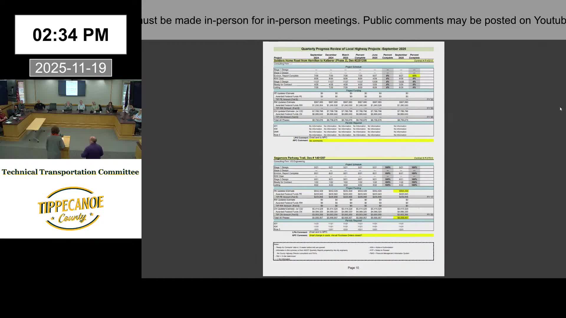 Purdue student urges improved bike/pedestrian connections; staff says Harrison Bridge refresh and underpass upgrades are planned