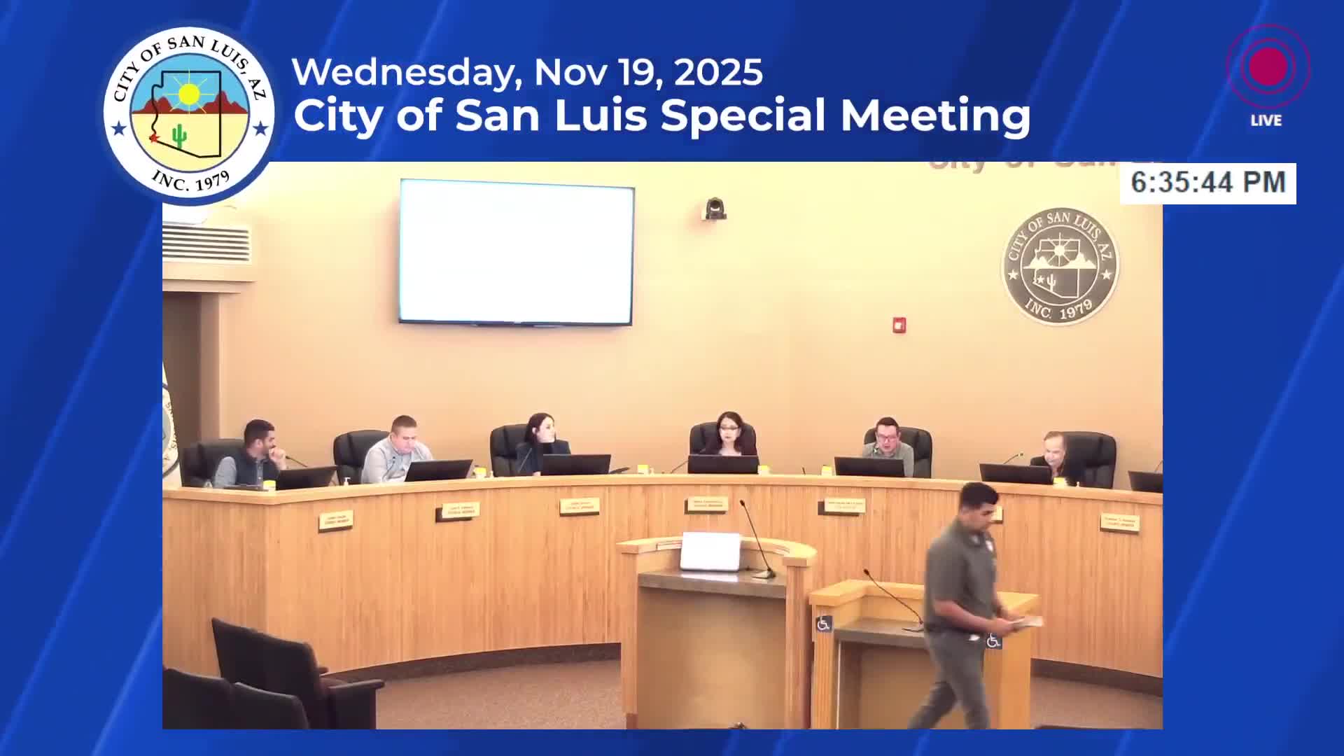 San Luis council adopts results of Nov. 4 special election