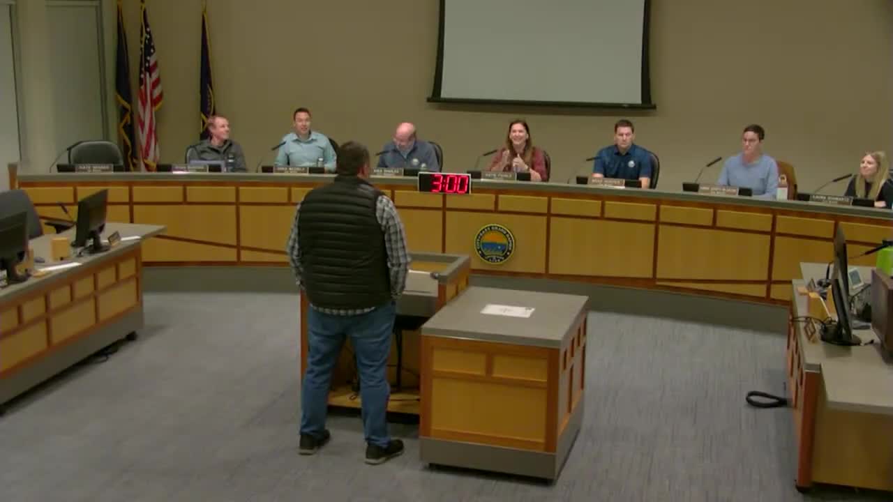 Resident praises concept plan, urges supporters of proposed development to speak at commission meeting