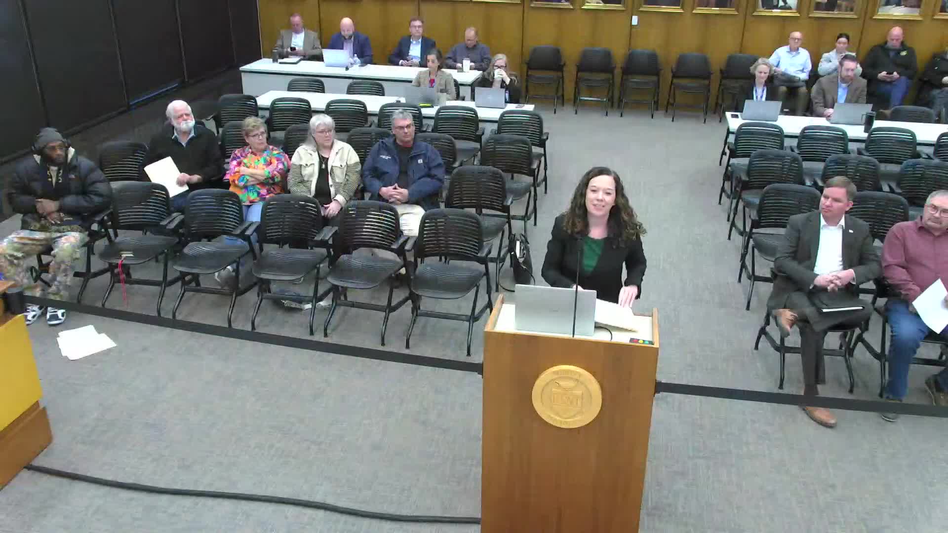 Operations committee recommends public hearing on Sparta annexation petition