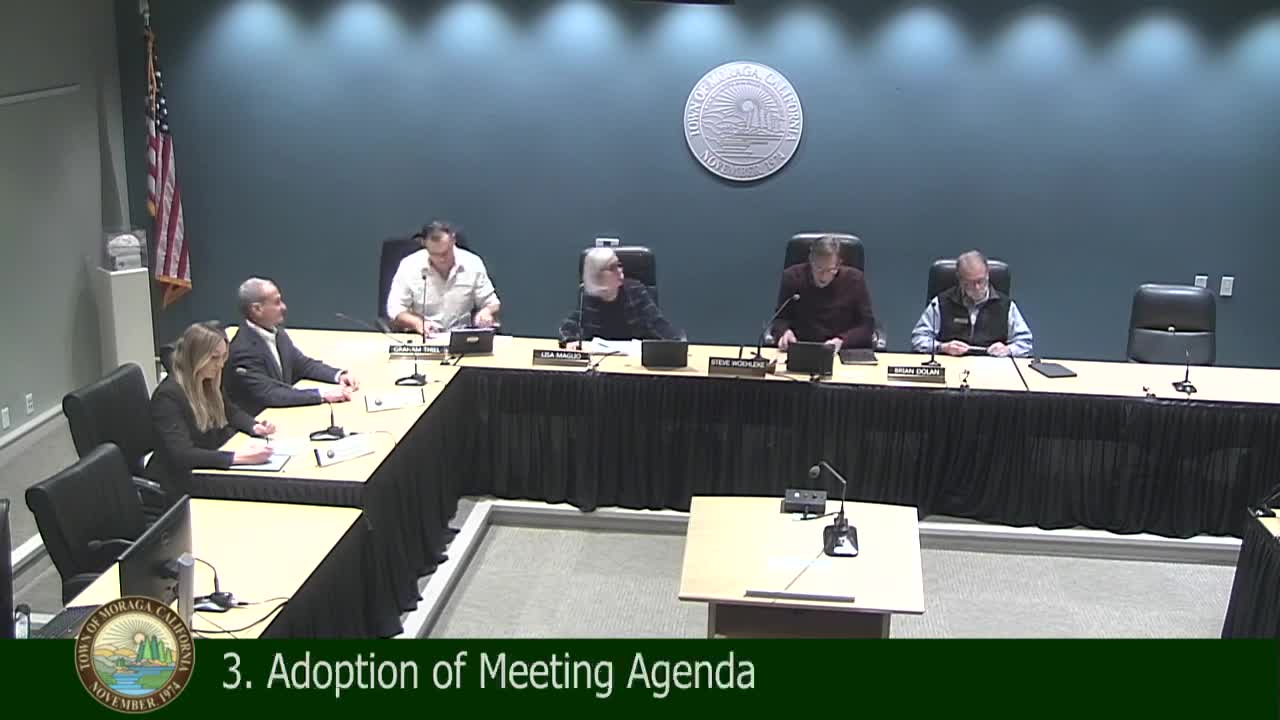 Moraga GAD board debates whether town staff or independent manager should handle geologic-hazard work