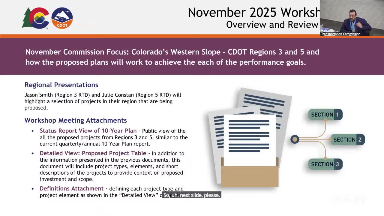 CDOT outlines 10-year plan for Western Slope: safety, paving and transit projects top list