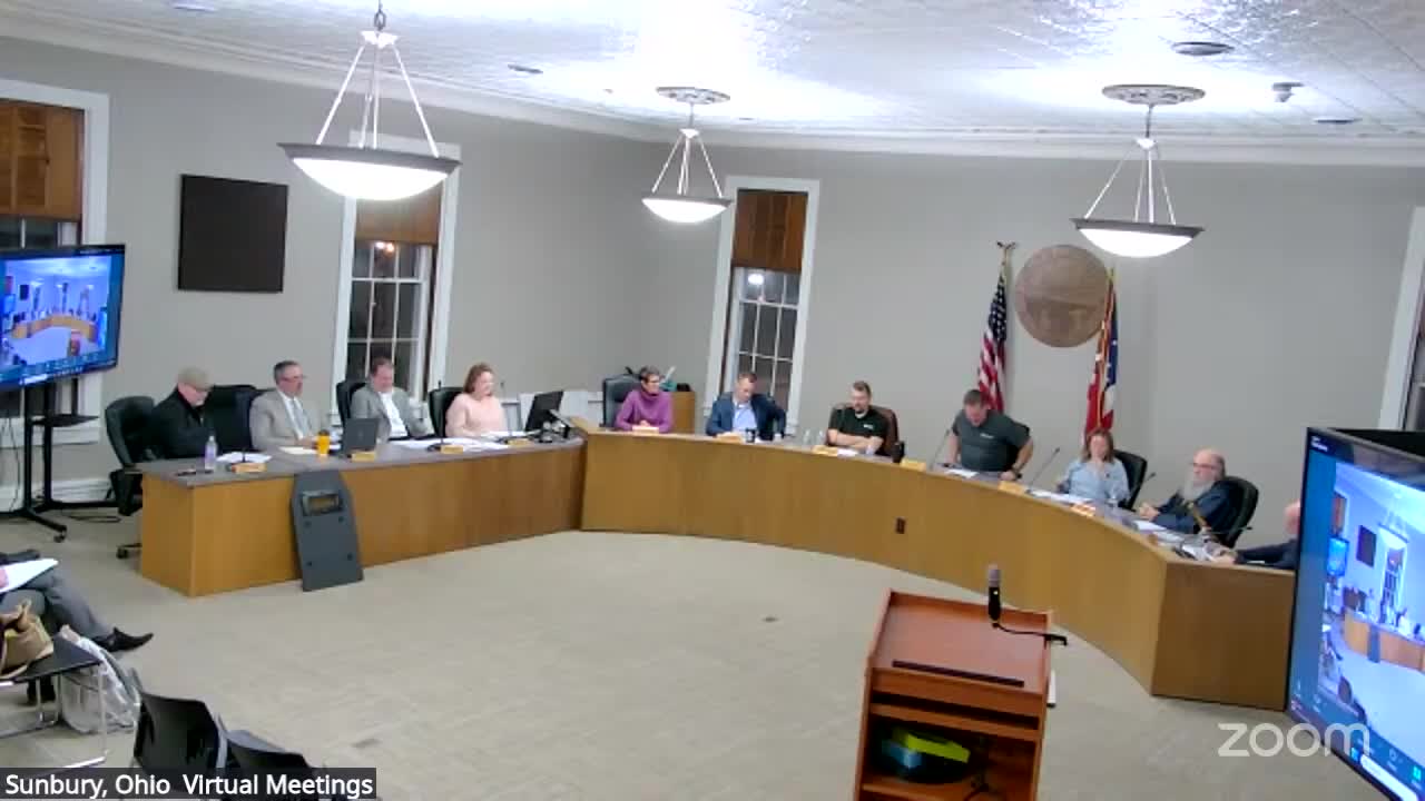 Sunbury police report: three rifle‑rated shields acquired, conditional full‑time hire; FOP contract at impasse