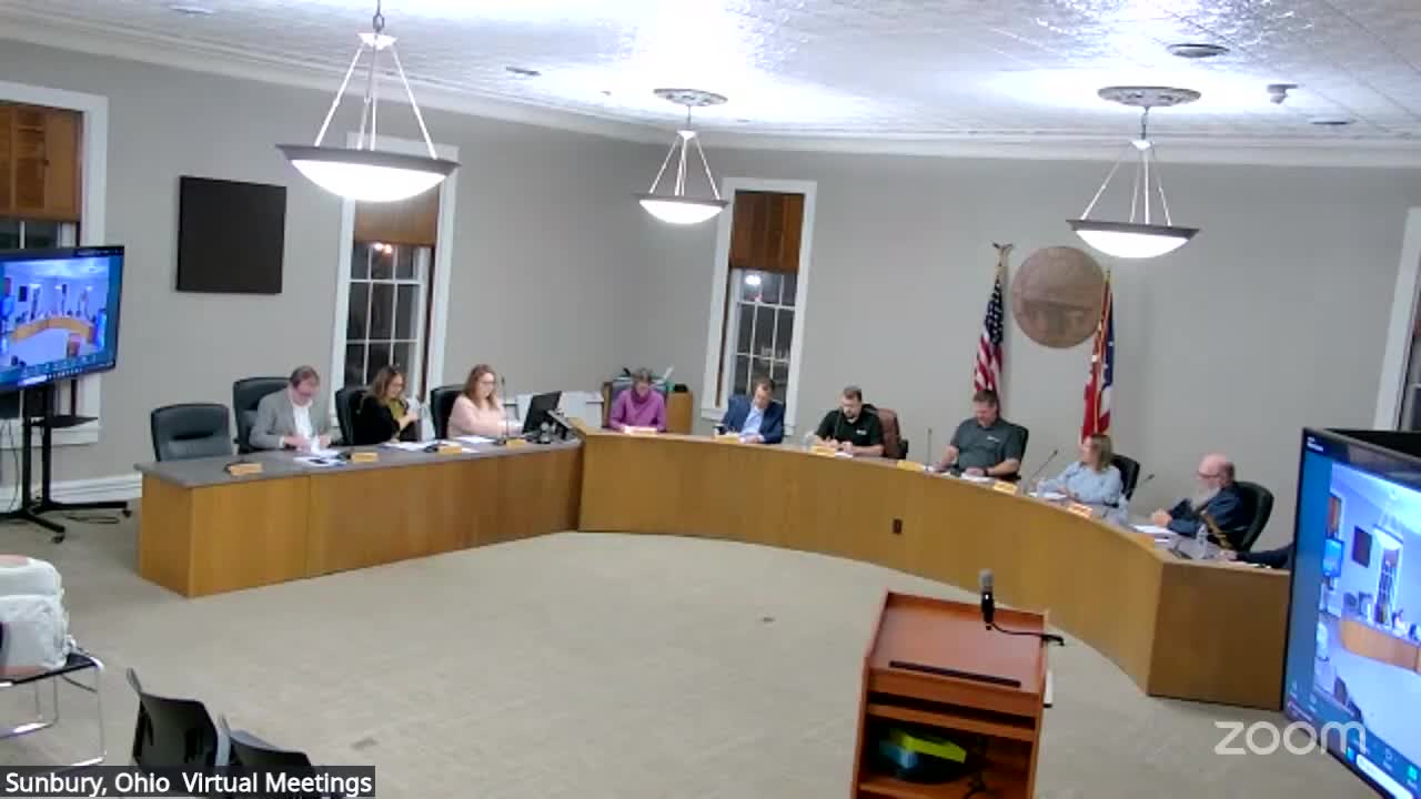 Sunbury finance committee reviews 2026 budget, projects $7.37 million general fund balance