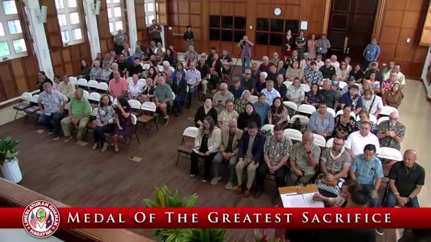 Guam Legislature presents long-unclaimed 'Medals of the Greatest Sacrifice' to families of fallen service members