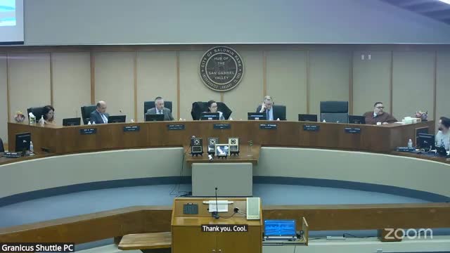 Baldwin Park City Council convenes special meeting, then enters closed session