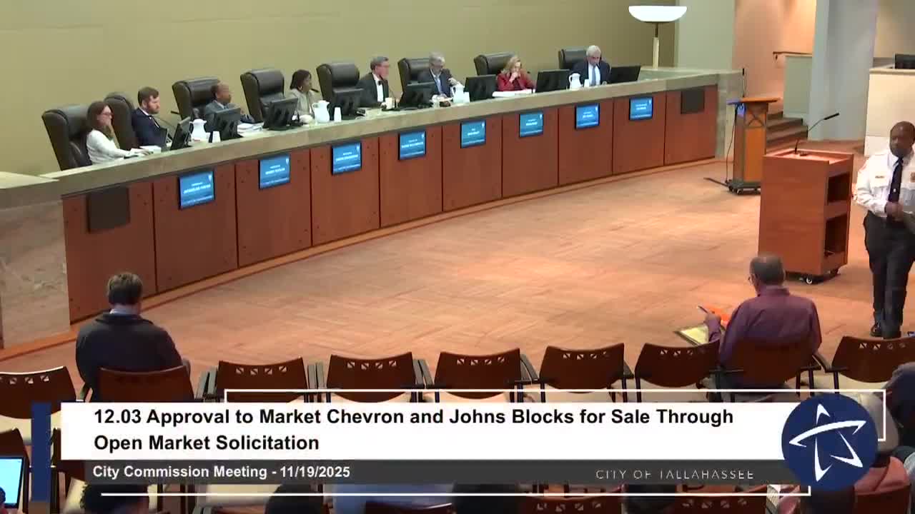 Commission authorizes marketing, RFP for two downtown parcels known as Chevron and Johns blocks