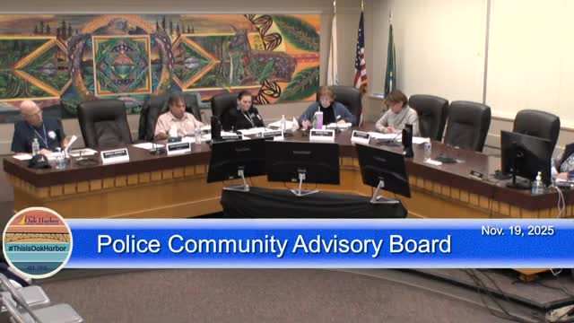 Police advisory board hears overview of new chronic‑nuisance civil ordinance
