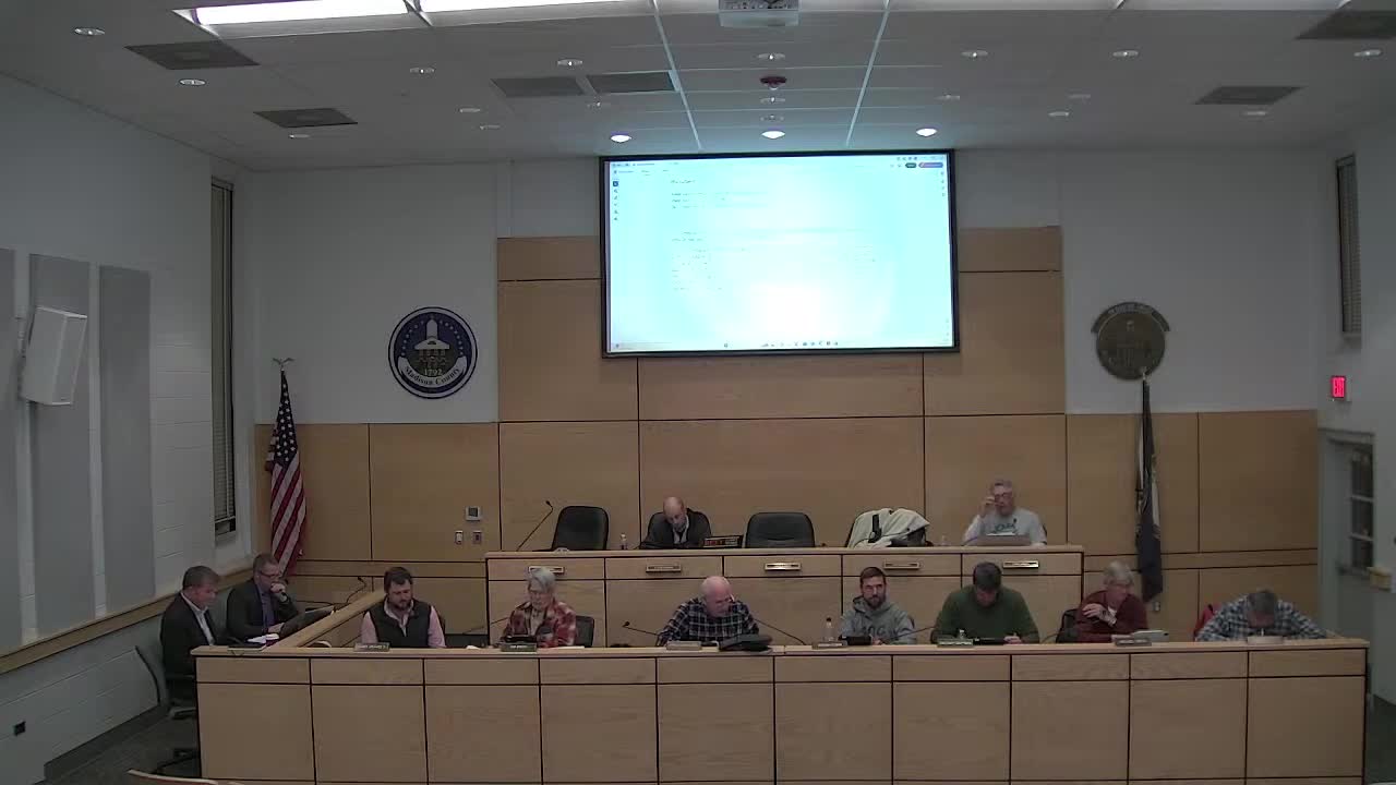 Commission reviews draft rural‑services/contractor and home‑occupation tiers; staff to refine thresholds