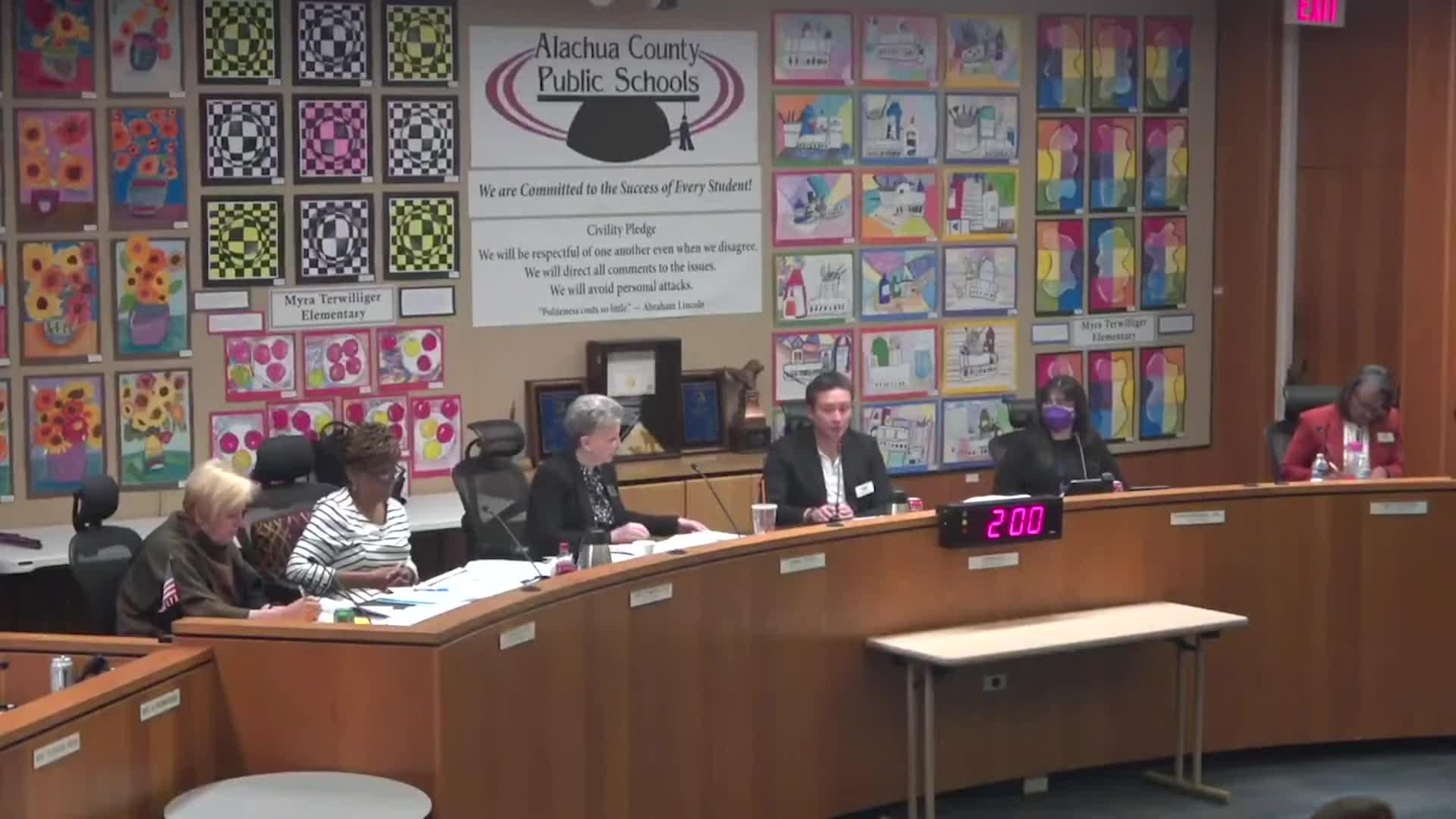 School board debates role at public engagement events, legal counsel flags Sunshine Law constraints