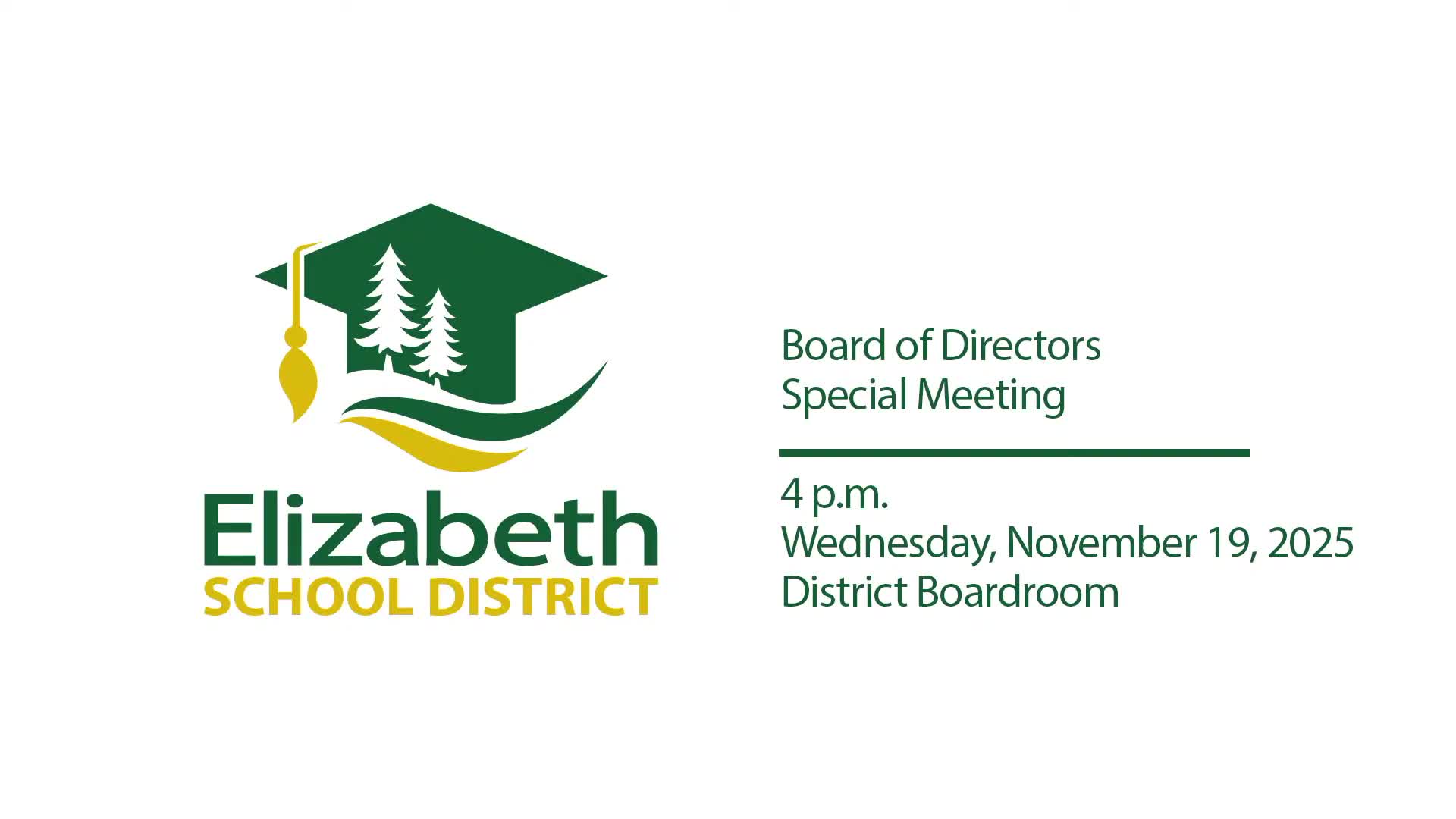 Elizabeth School District board approves amended agenda and moves into executive session over FERPA dispute