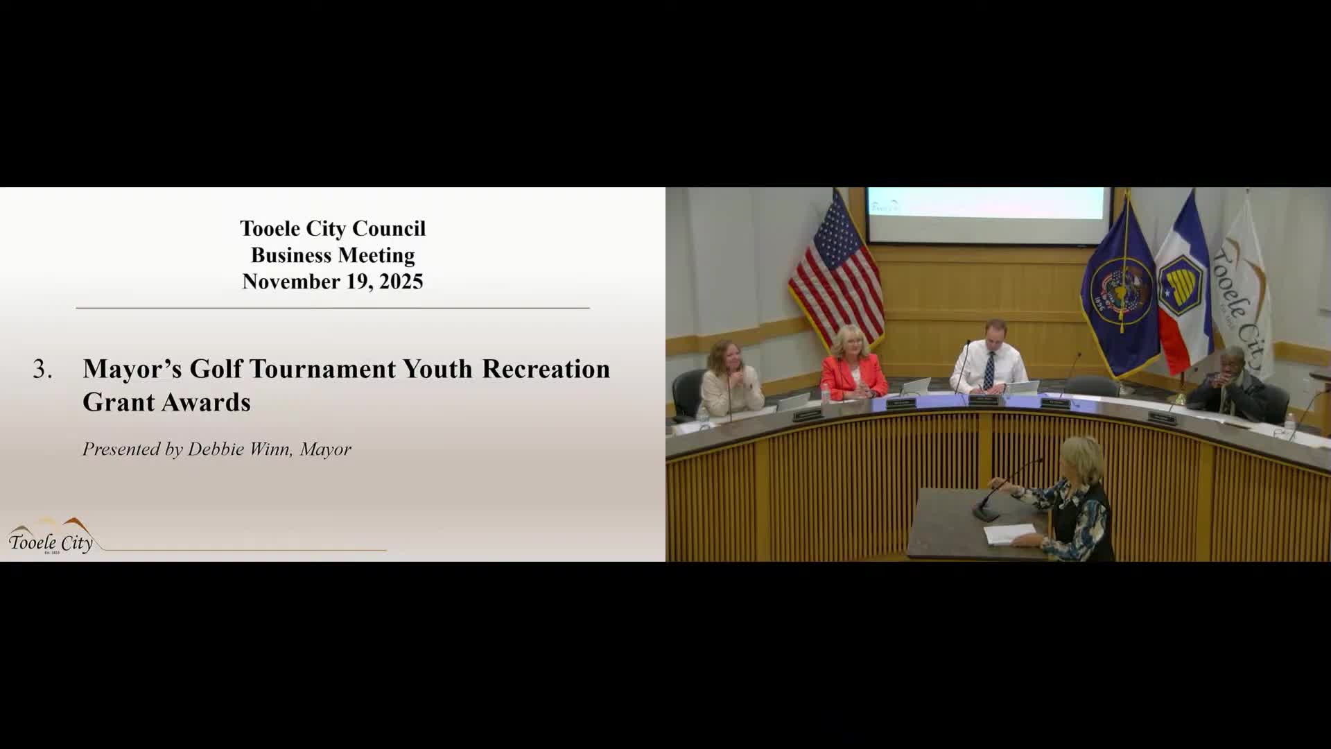 Tooele Mayor awards youth-recreation grants from annual golf fundraiser