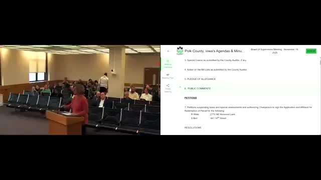 Polk County supervisors approve contribution to ISAC amicus brief, back legal aid agreement