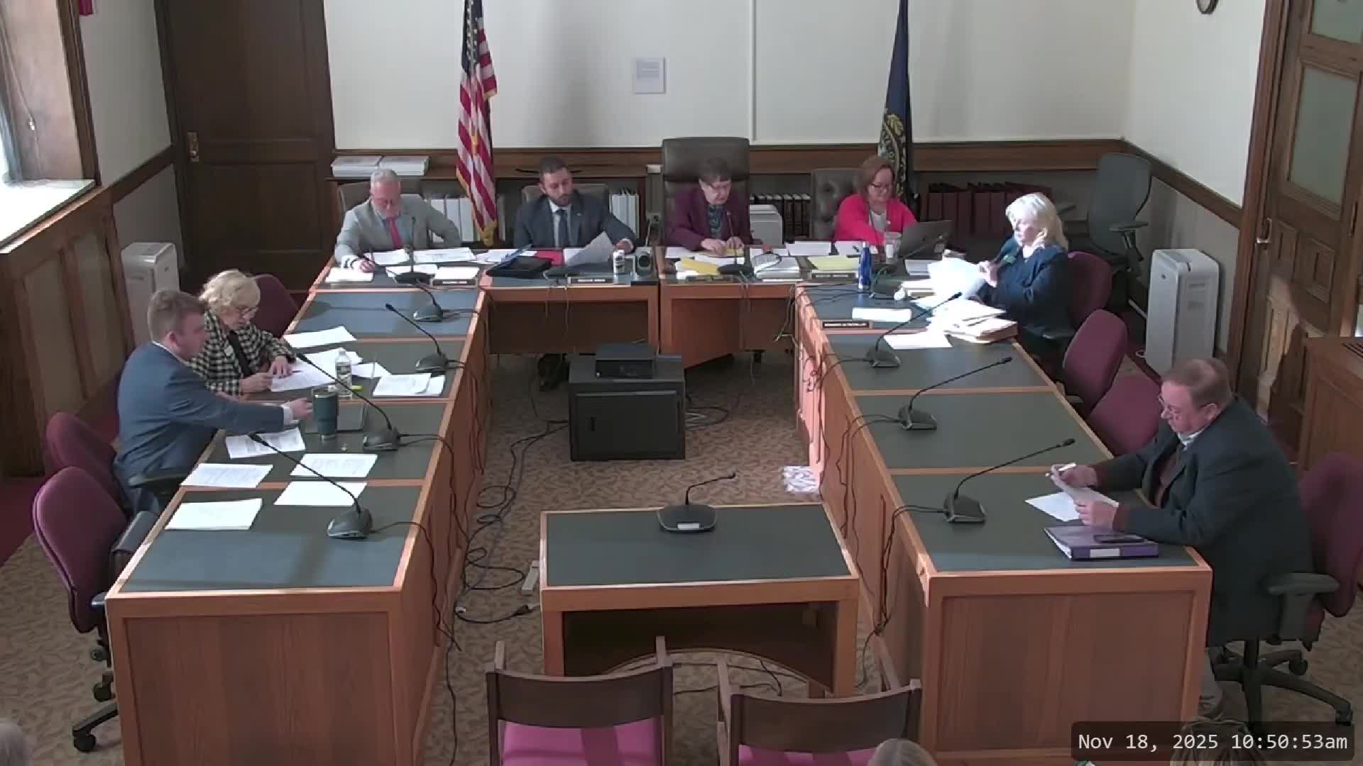 Committee advances dozens of education items on consent and moves several bills to interim study