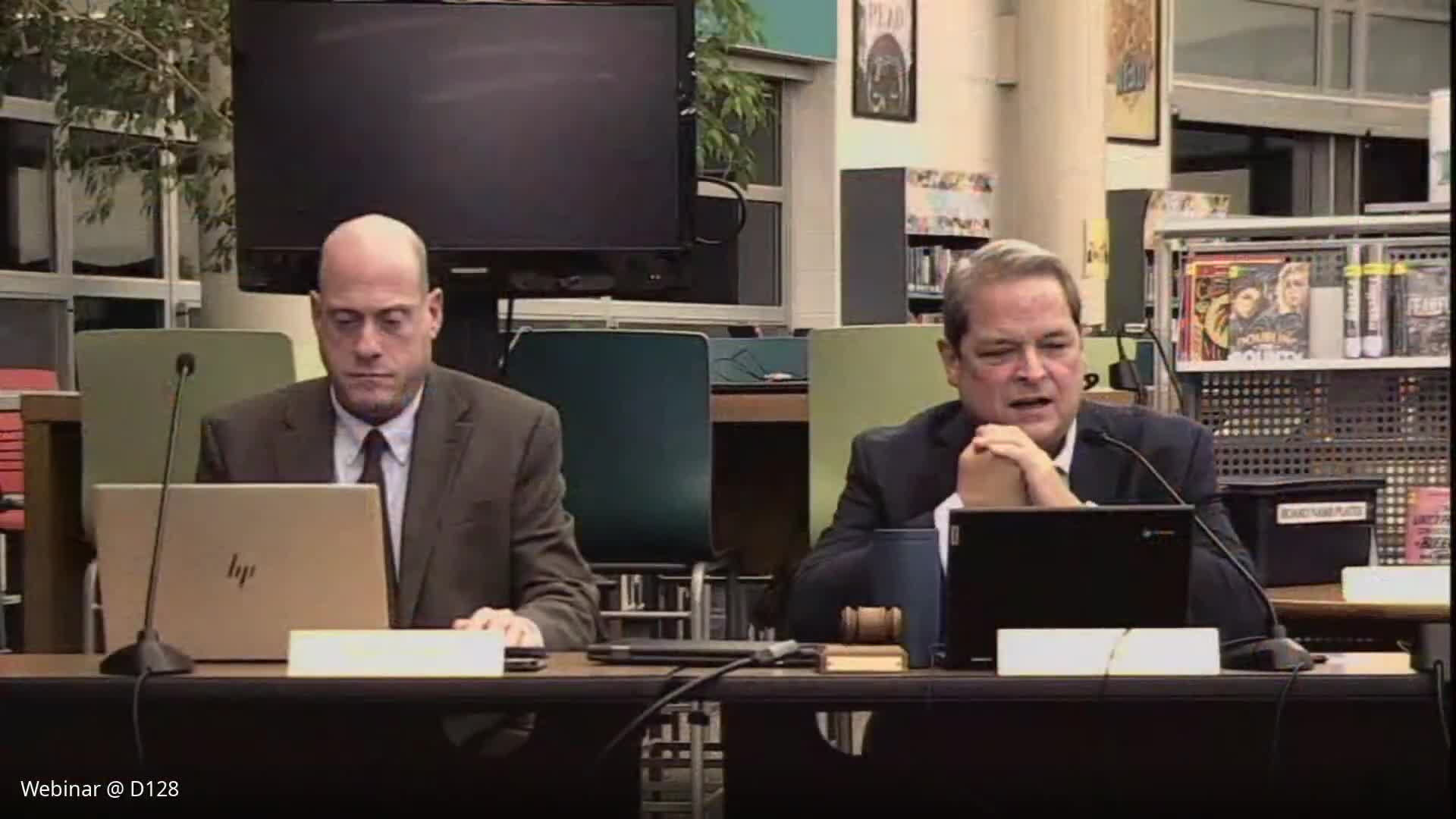 CHSD 128 board approves personnel items, safety assessment, maintenance grant application and adopts 2025 tax levy