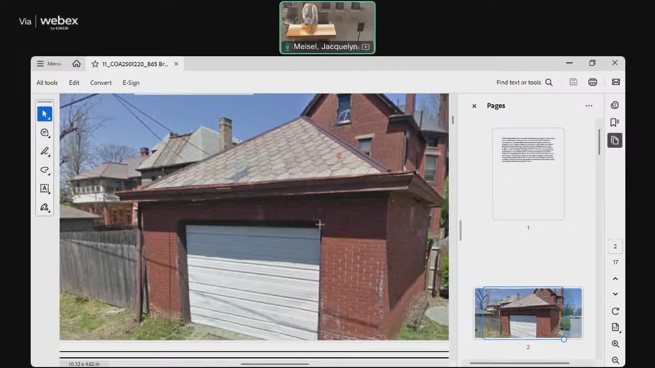 Commission offers design feedback on proposed carriage house at 865 Bridal Road; asks for simplified details and site plan