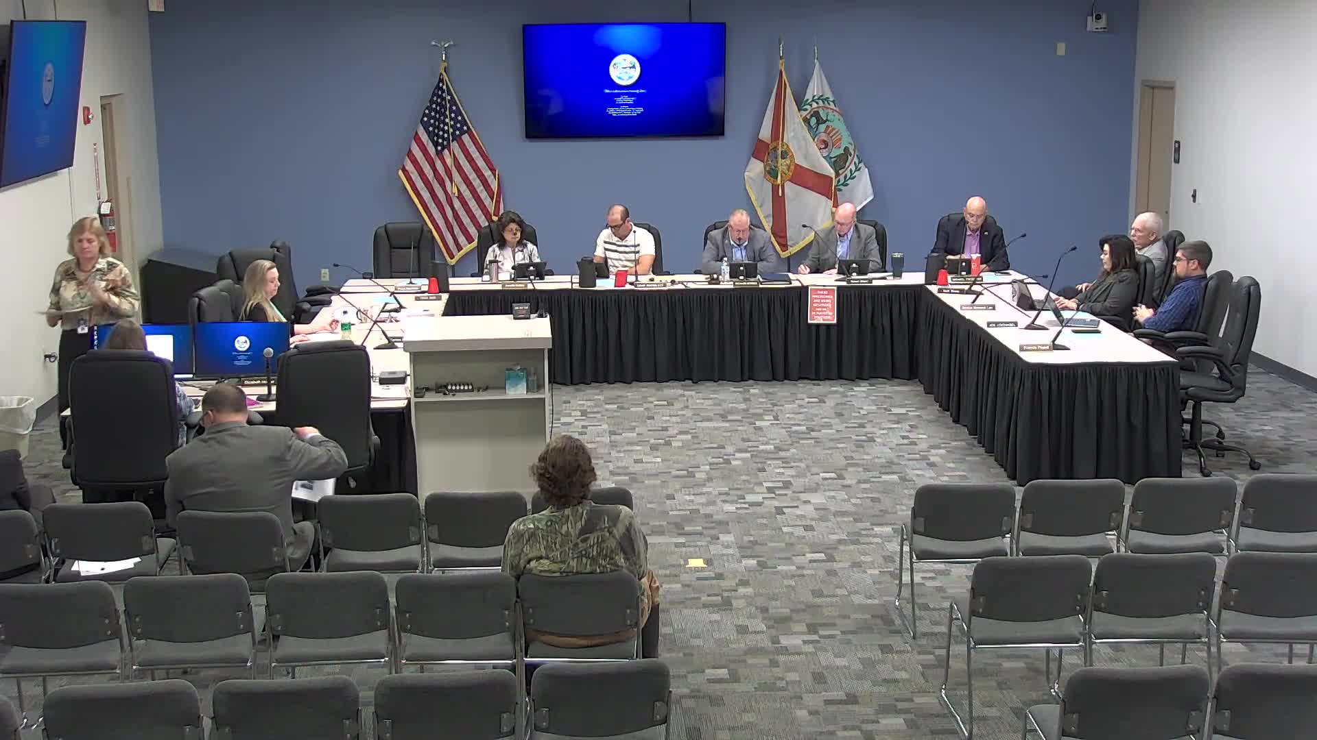 Planning commission recommends denying proposed ban on new medical‑marijuana centers in unincorporated Citrus County, 4–2