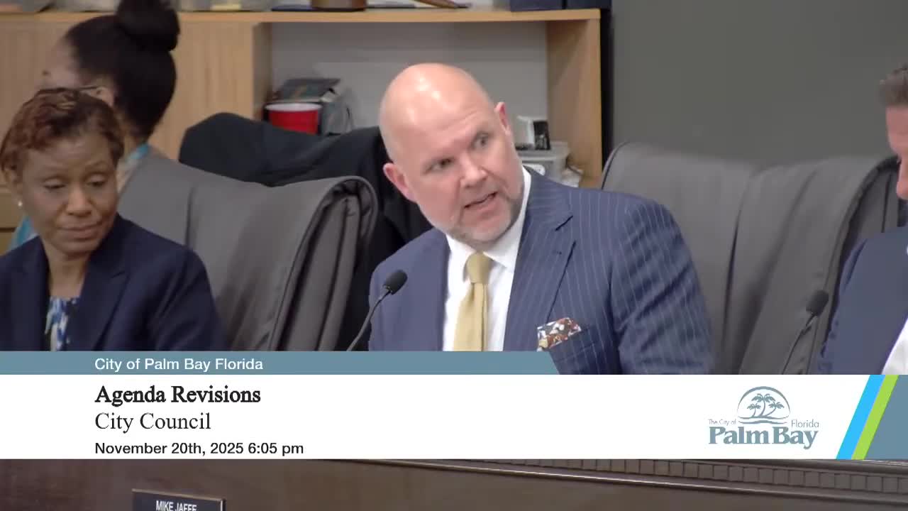 Residents press Palm Bay Council on surveillance 'Flock' cameras and urge action for detained local teen