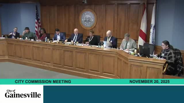 Commissioners review rapid Imagine GNV comp‑plan timeline, ask for crosswalks and stakeholder engagement
