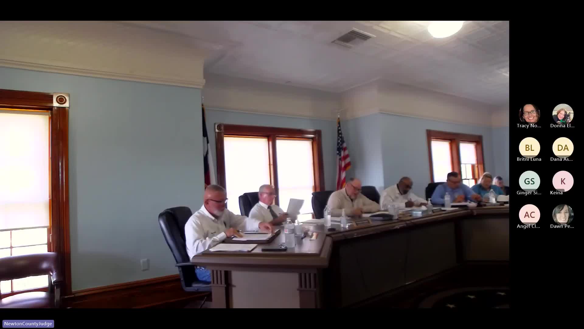 Newton County approves routine consent items: cybersecurity training, holidays, LexisNexis, fuel bids, bills