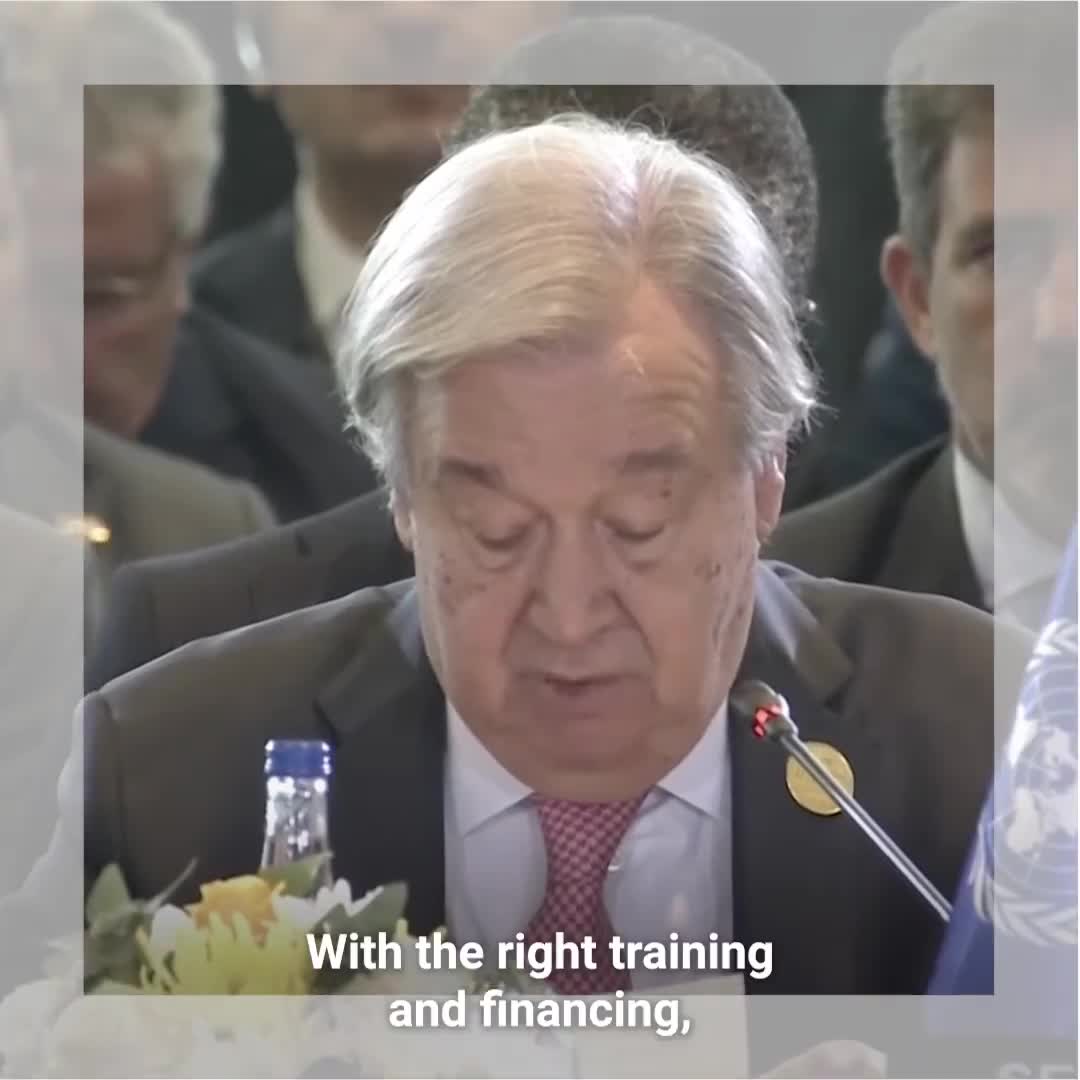 Speaker says renewables plus Europe–Africa partnerships can "empower all of Africa"