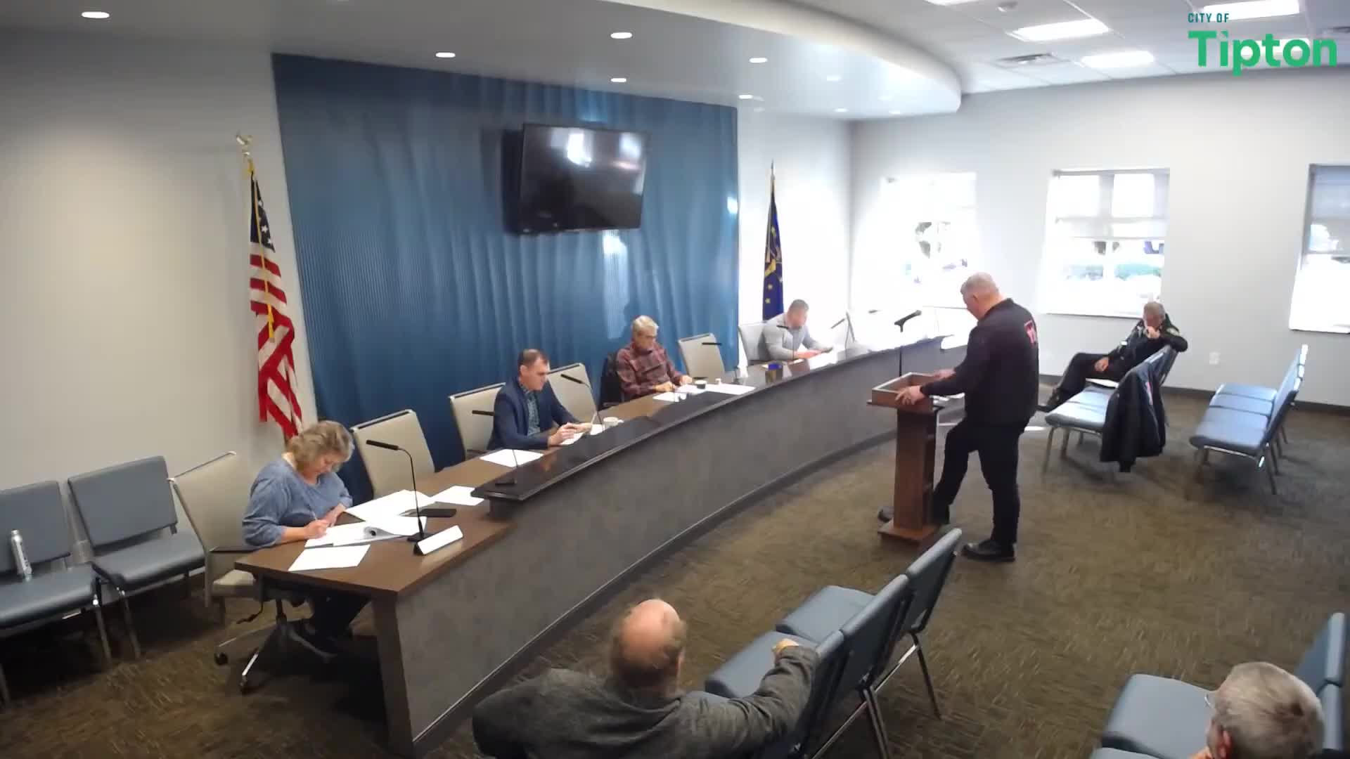 Tipton fire and police reports: station repairs, staffing updates and a pursuit ending in arrest