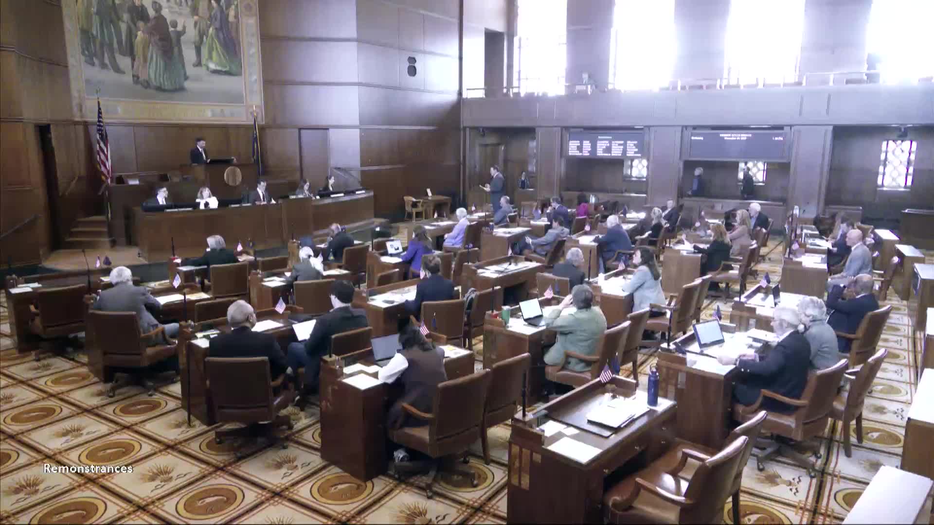 Senators Use Floor Time to Press Public-safety, Immigration and SNAP Issues